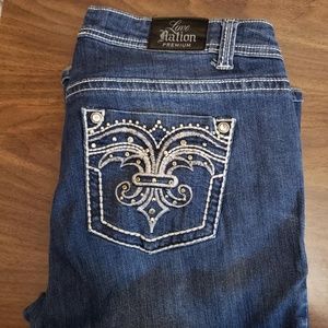 Love Nation Premium Denim Jeans Sz 14
